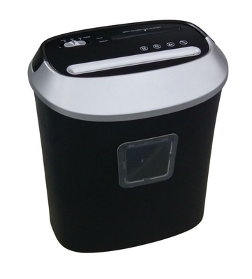 10 folhas de papel de pequeno porte / CD / triturador de cartão de crédito com capacidade de lixo de 20,8L e janela normal